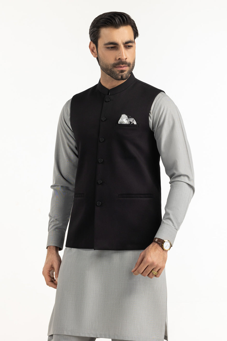 Regular Fit Basic Waistcoat