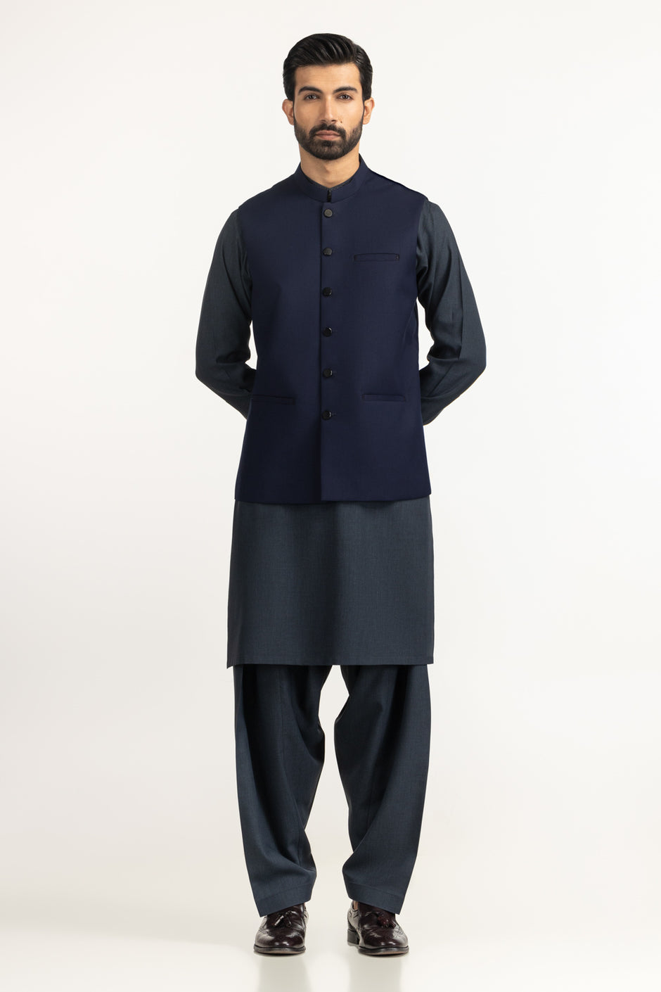Regular Fit Basic Waistcoat