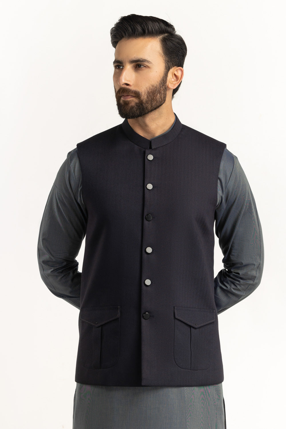 Regular Fit Basic Waistcoat