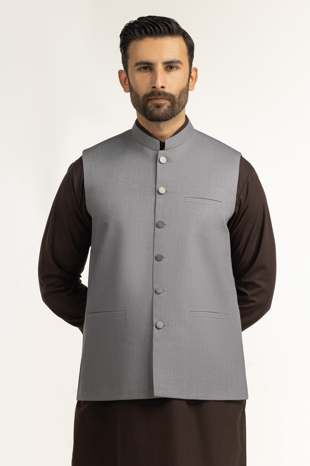 Regular Fit Basic Waistcoat