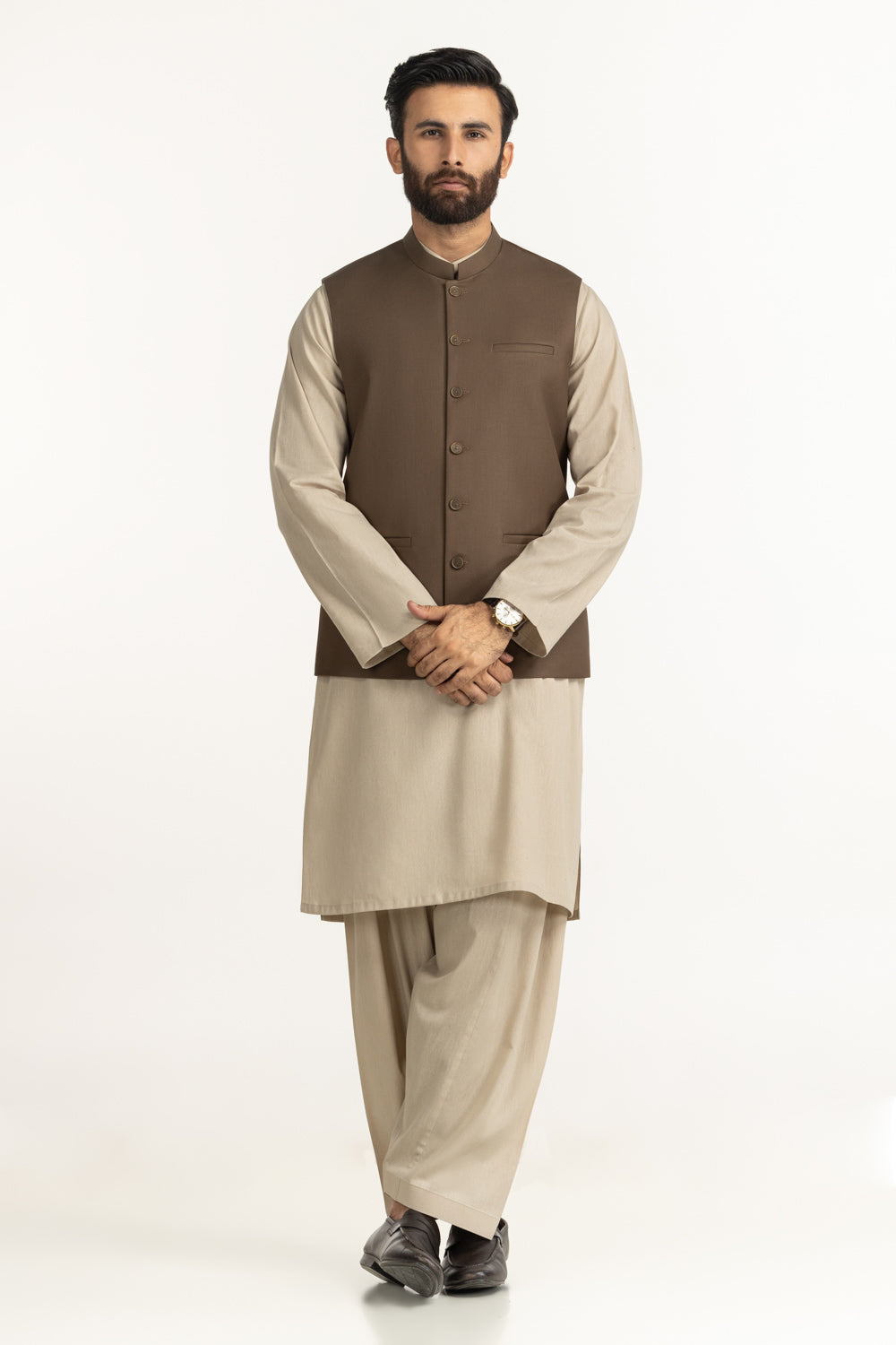 Regular Fit Styling Waist Coat WC-STY25-005