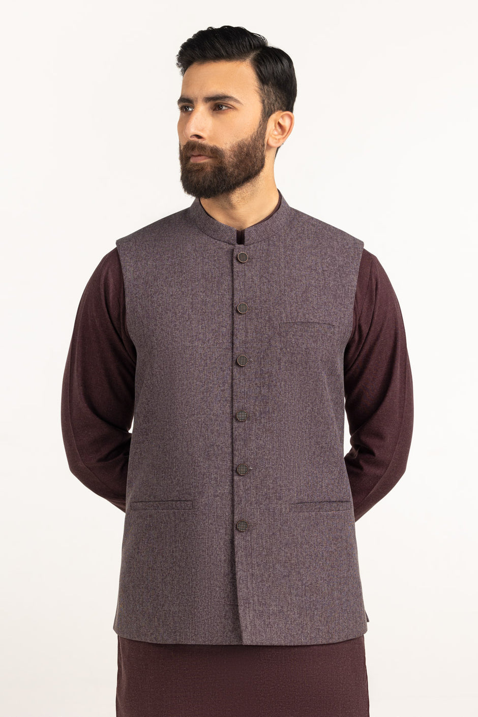 Regular Fit Basic Waistcoat