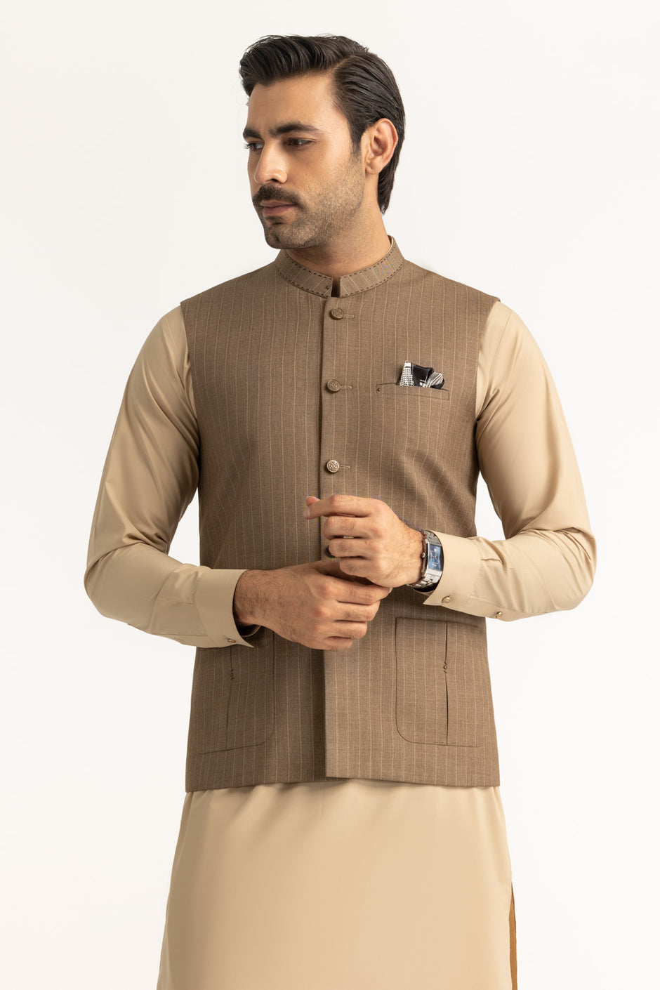 Regular Fit Styling Waist Coat