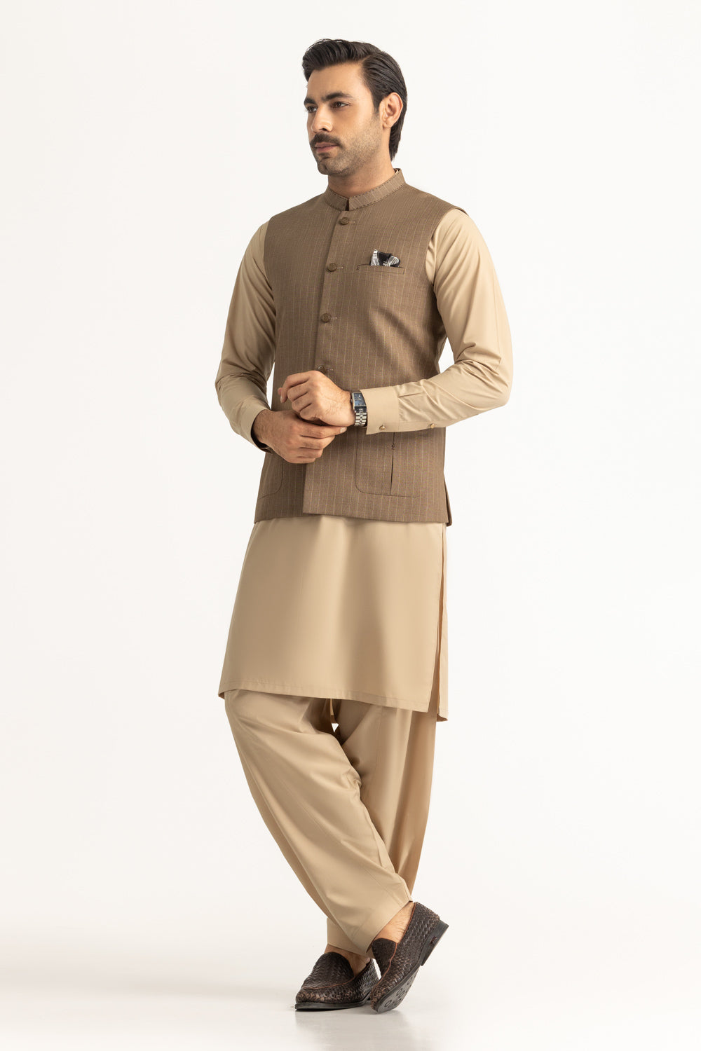 Regular Fit Styling Waist Coat