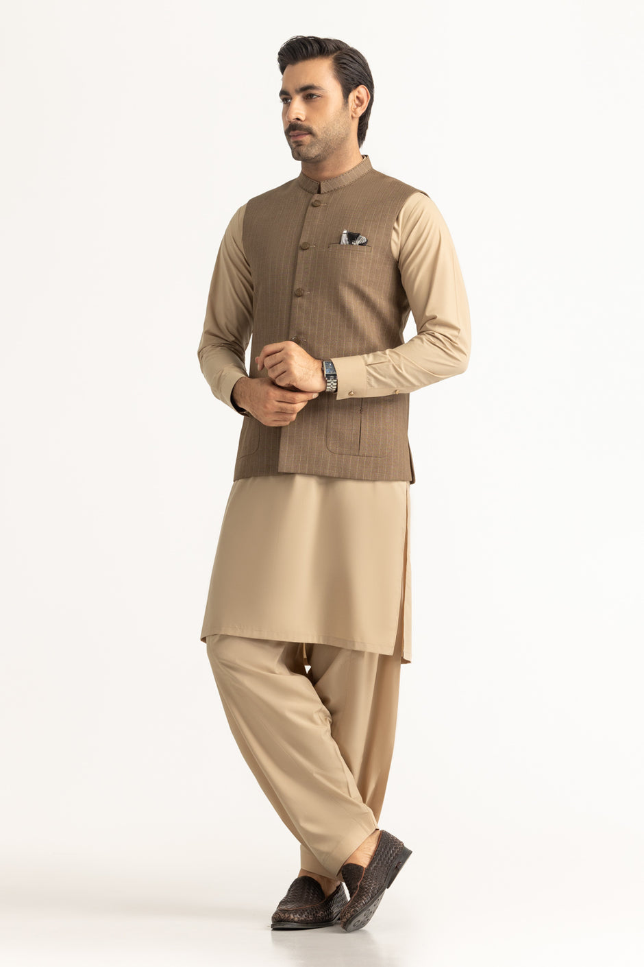 Regular Fit Styling Waist Coat
