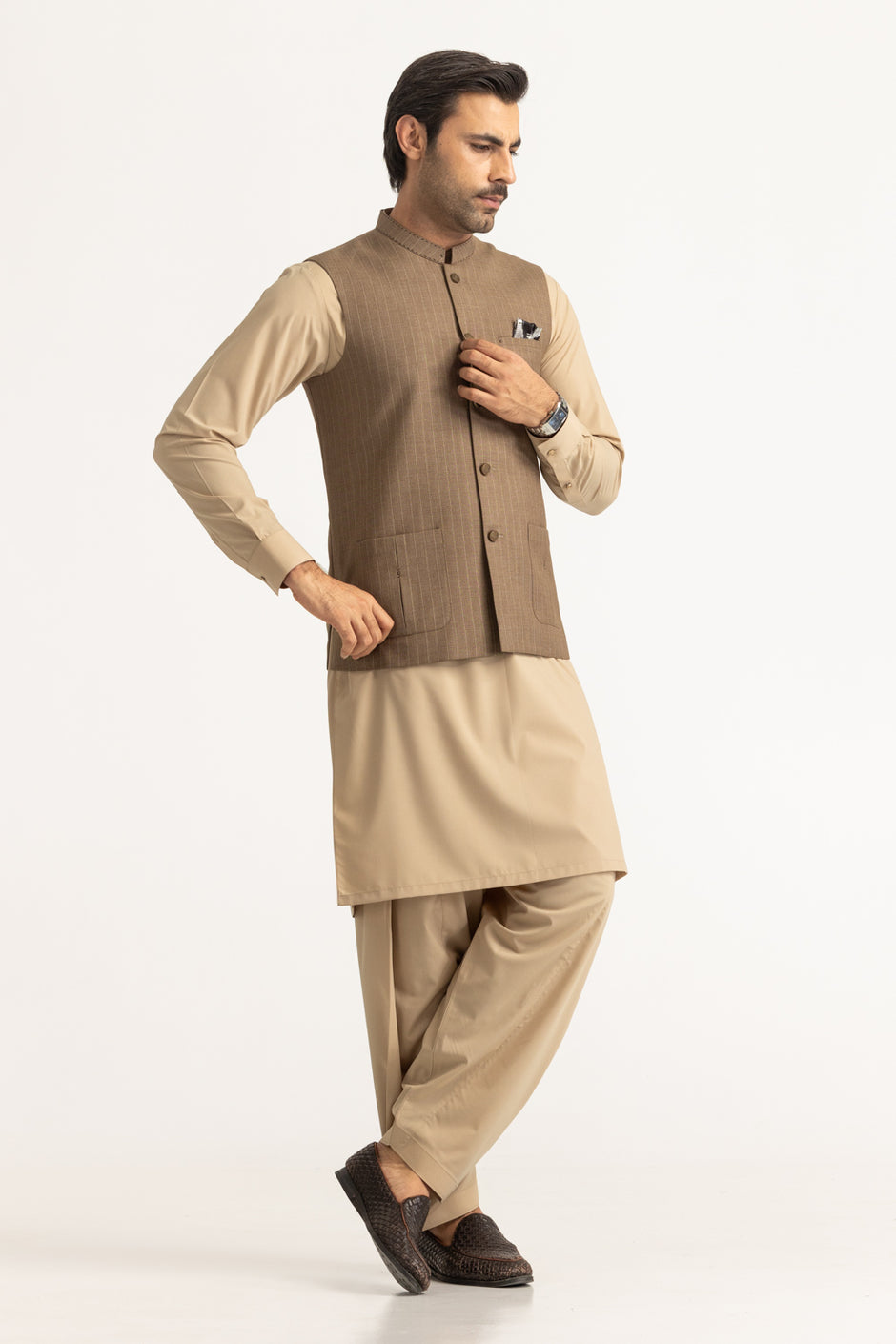 Regular Fit Styling Waist Coat
