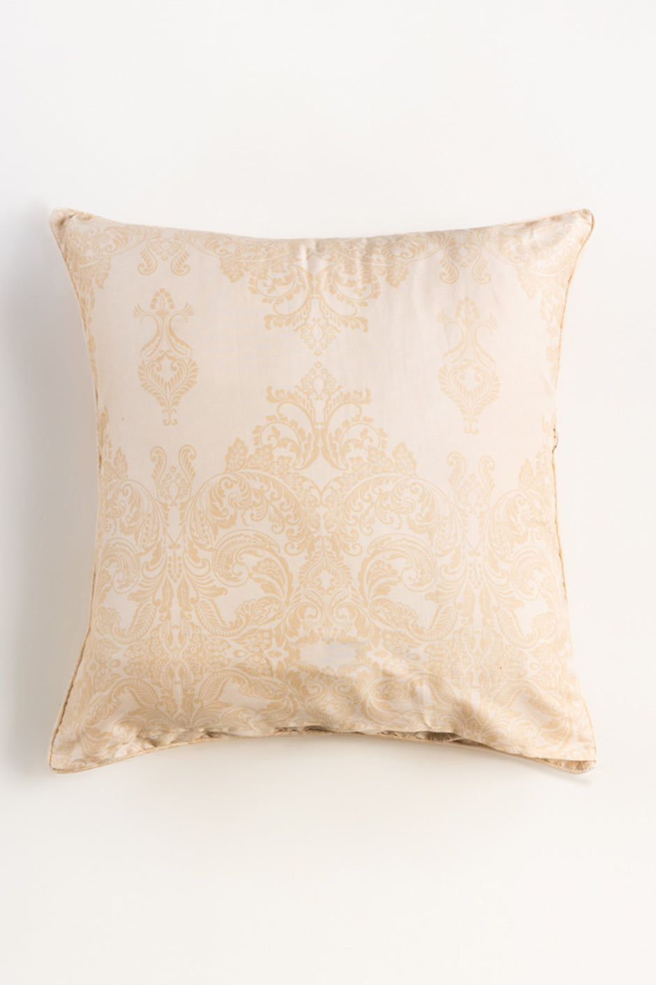 Misty Green Embroidered Euro Sham Cushion Cover