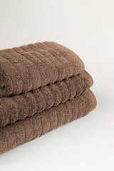 Mocha Brown Combed Plain Towel