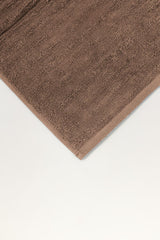 Mocha Brown Combed Plain Towel