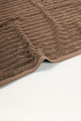 Mocha Brown Combed Plain Towel