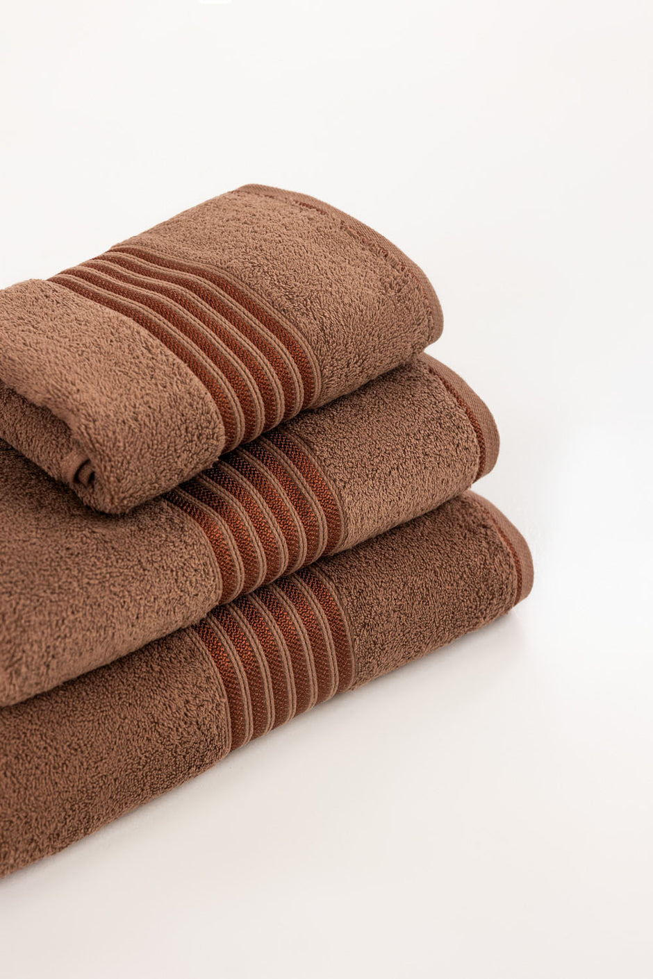 Mocha Brown Combed Viscose Towel