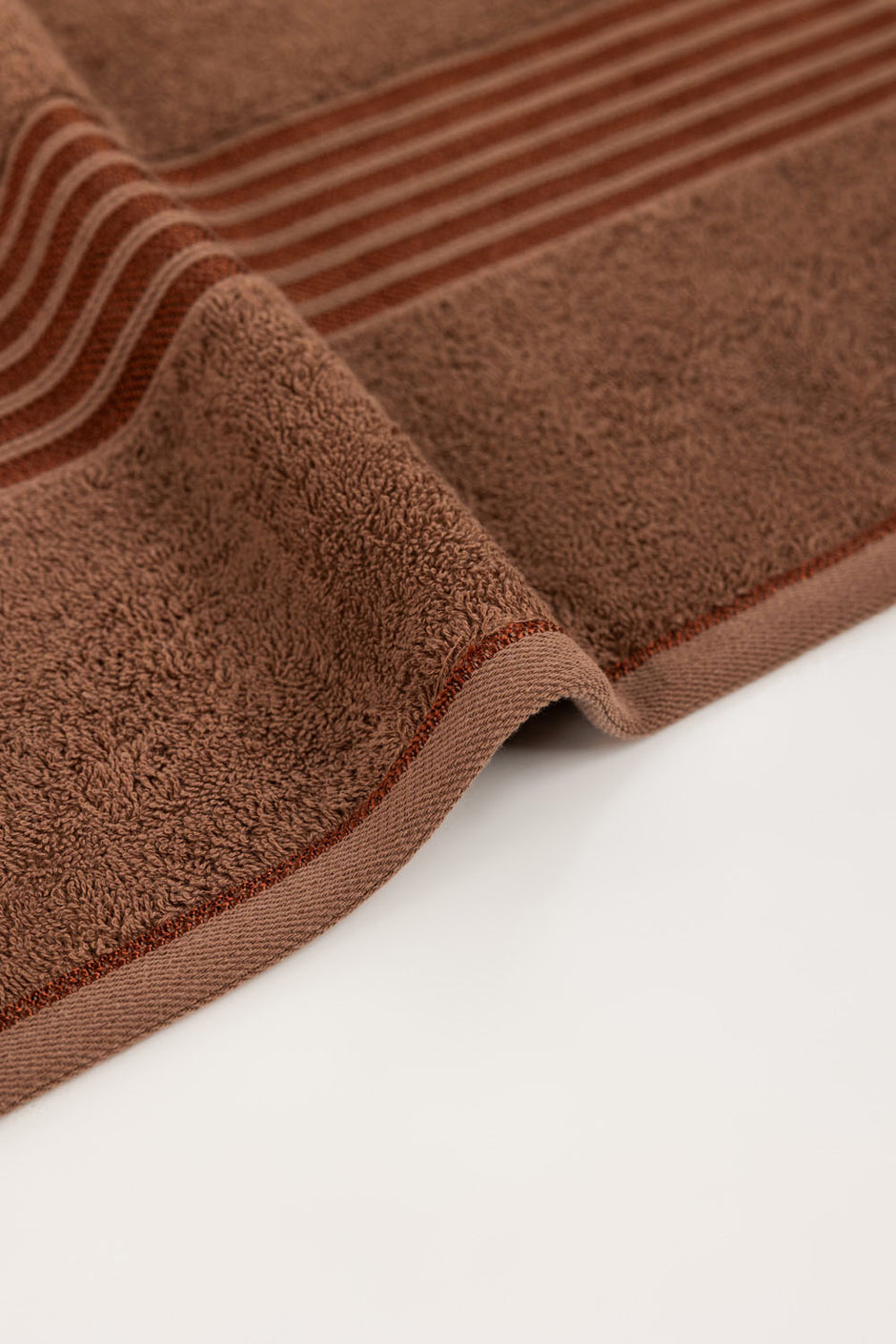 Mocha Brown Combed Viscose Towel