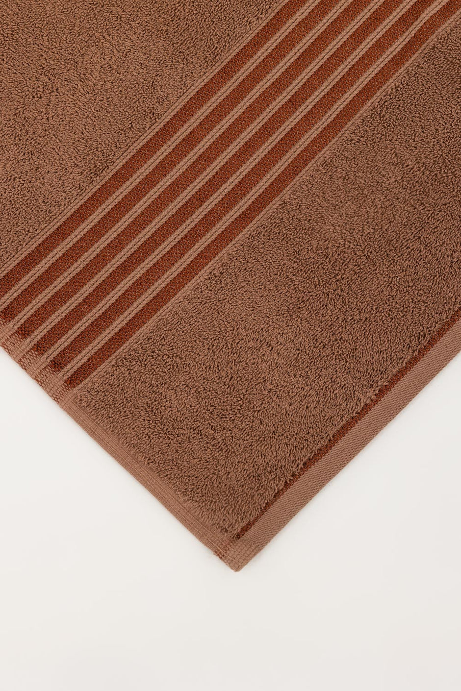 Mocha Brown Combed Viscose Towel
