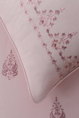 Morganite T-400 Embroidered Quilt Cover Set