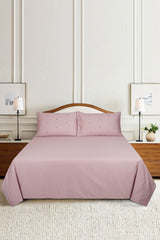 Morganite T-400 Embroidered Bed Sheet Set