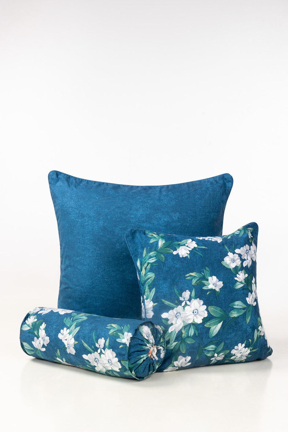 Morning Bloom T-150 Neck Roll Cushion Cover