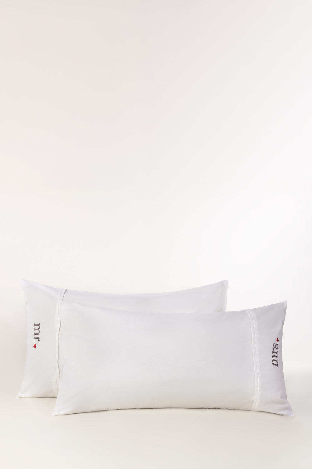 Mr and Mrs Dyed 2pcs Pillow Covers 26