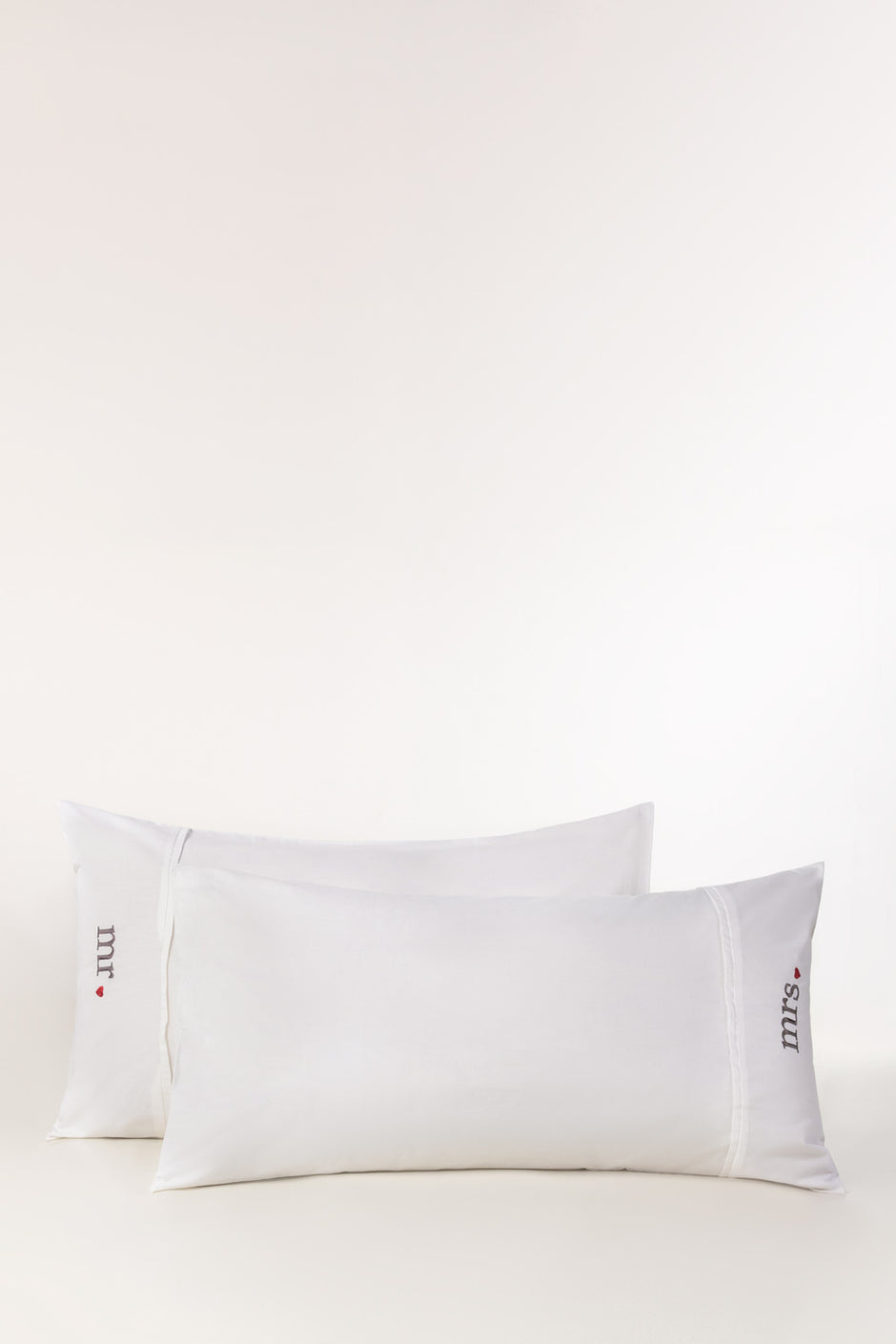 Mr and Mrs Dyed 2pcs Pillow Covers 26