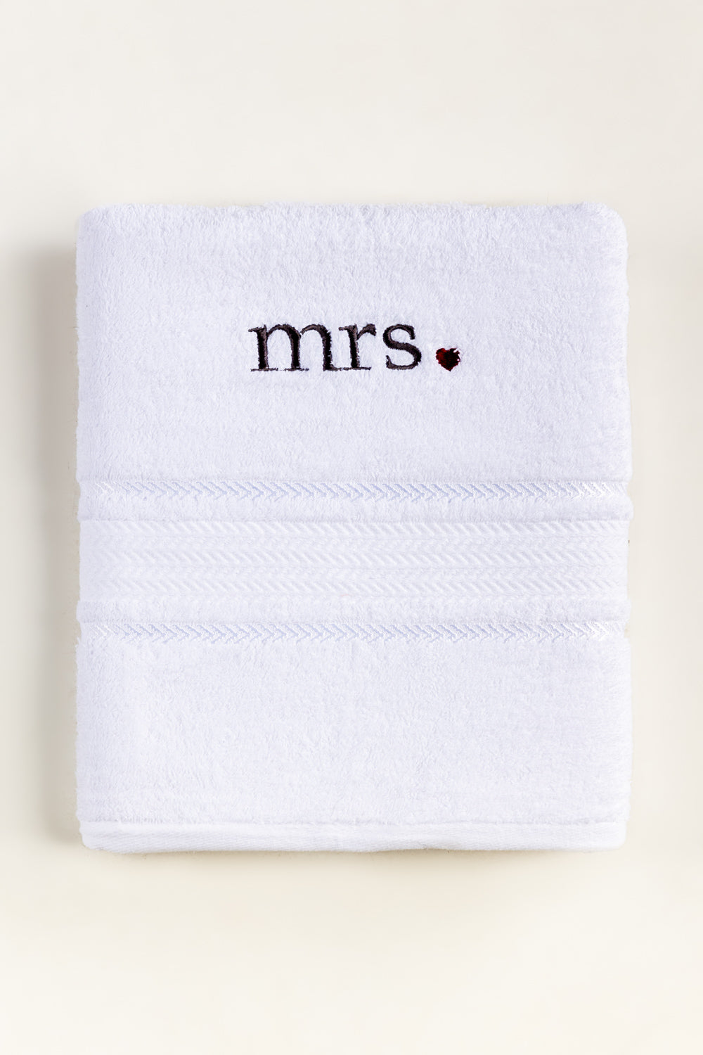 Mrs Combed Embroidered Towel 26