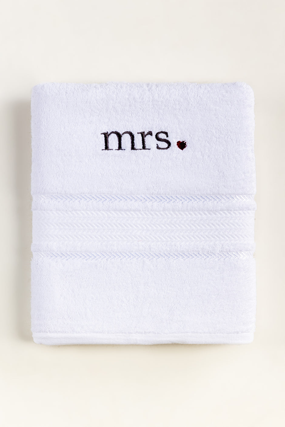 Mrs Combed Embroidered Towel 26