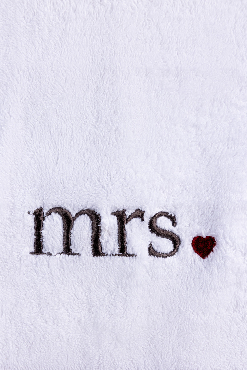 Mrs Combed Embroidered Towel 26
