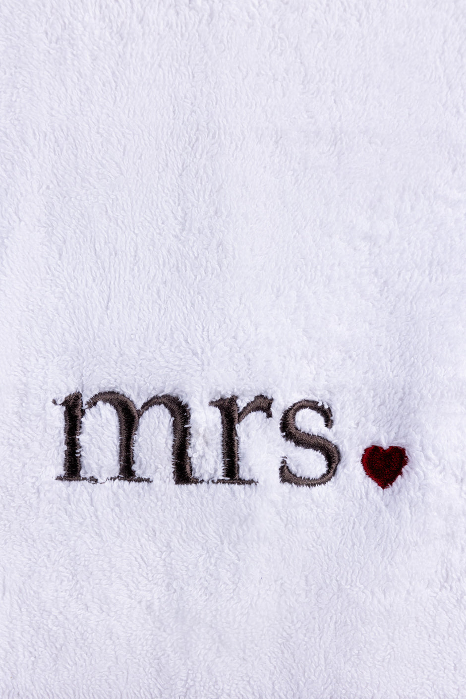 Mrs Combed Embroidered Towel 26
