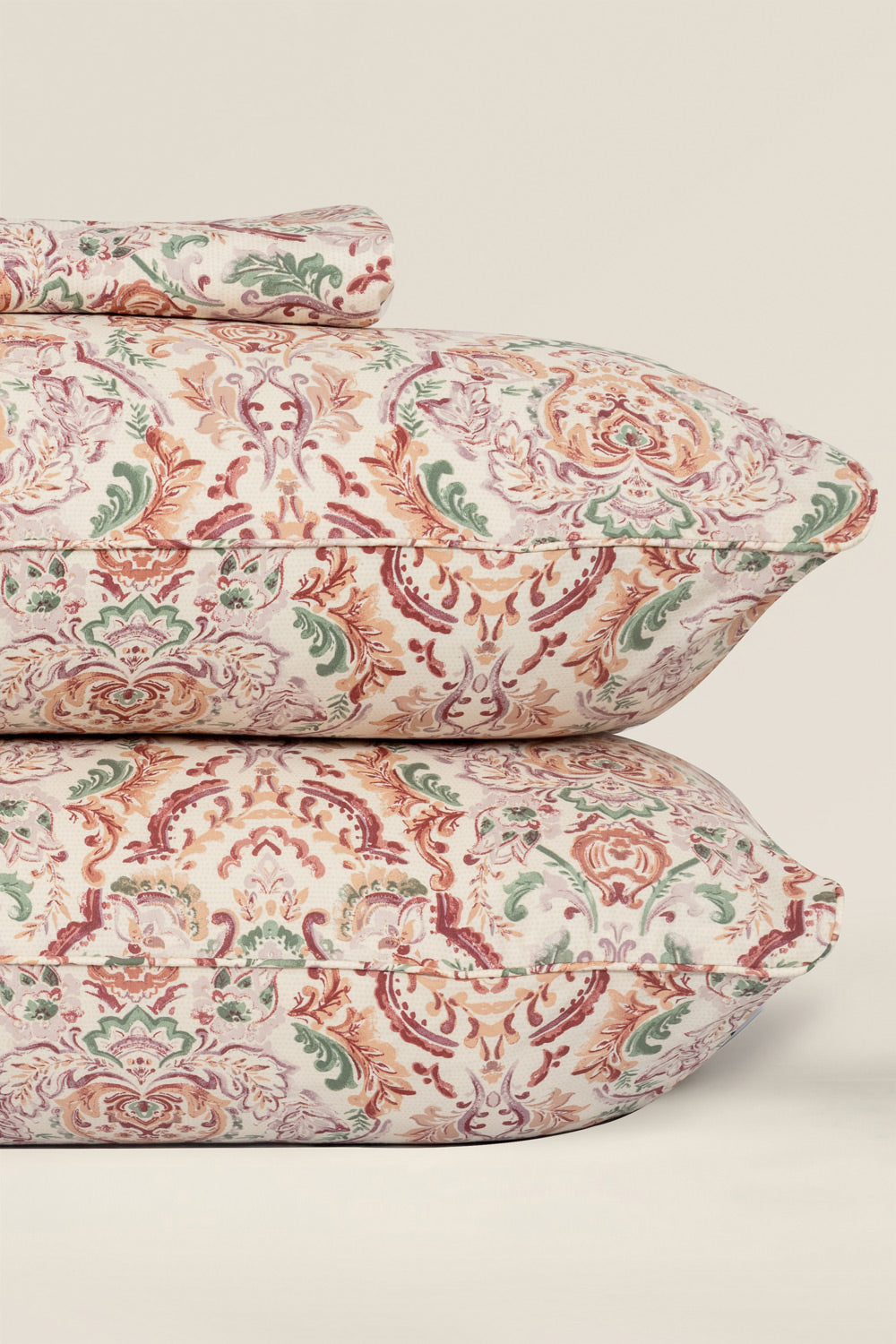 Multi Damask Everyday Classic Bed Sheet Set