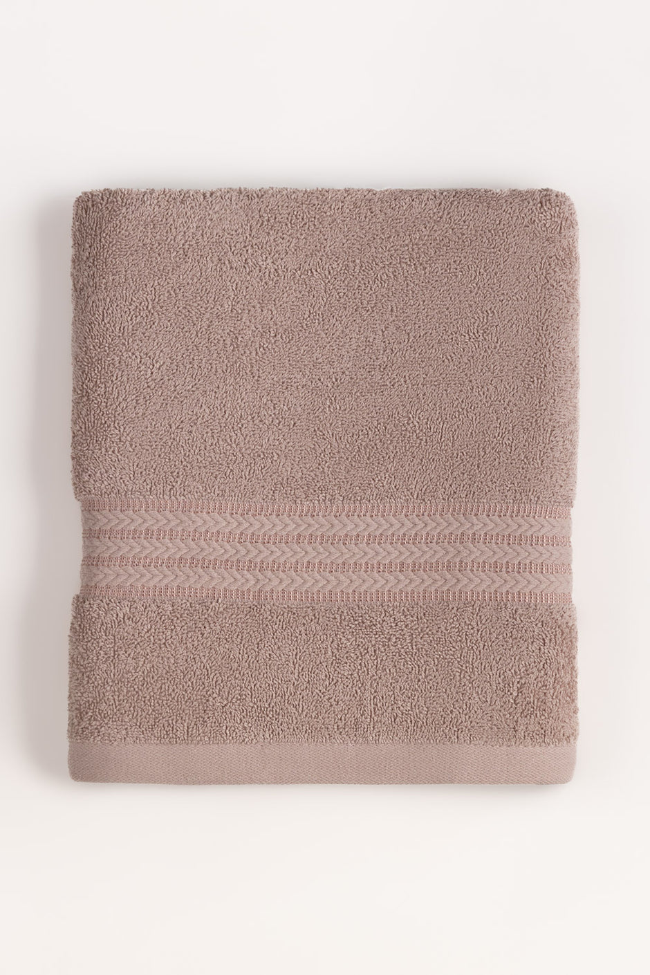 Mushroom Dyed Bath Towel