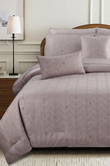Mushroom Jacquard Comforter Set