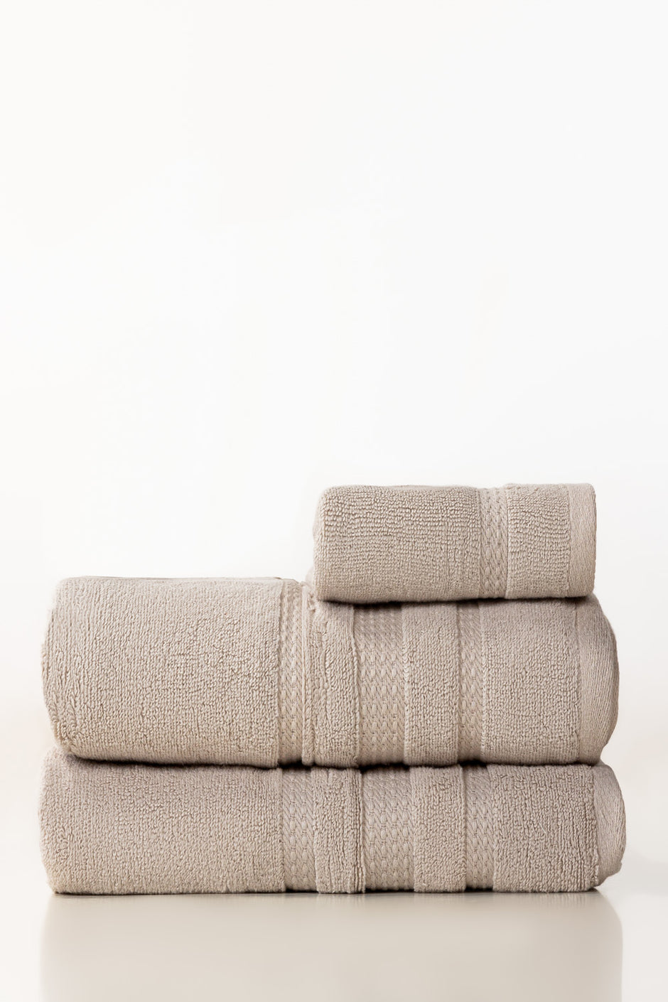 Oat 3pc Zero Twist Towel Set