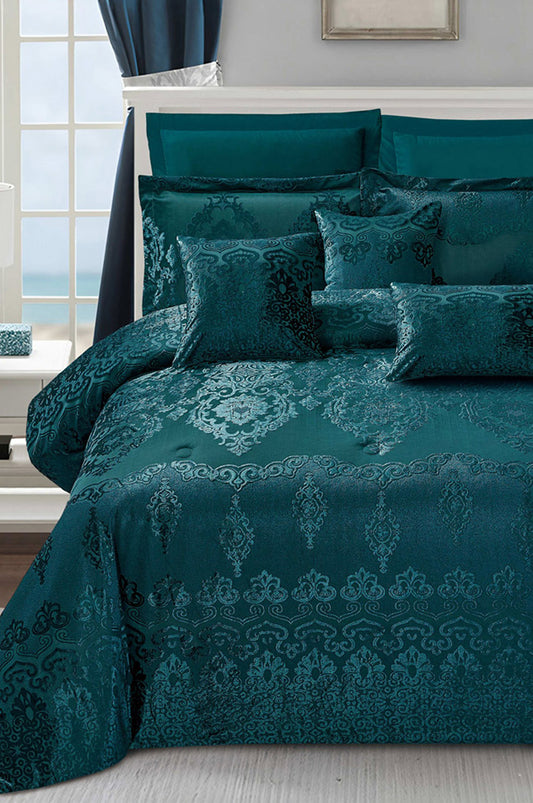 Olivine Chenille Comforter Set