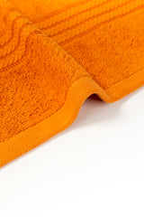 Orange Dyed Bath Towel 25