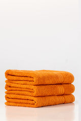 Orange Dyed Bath Towel 25