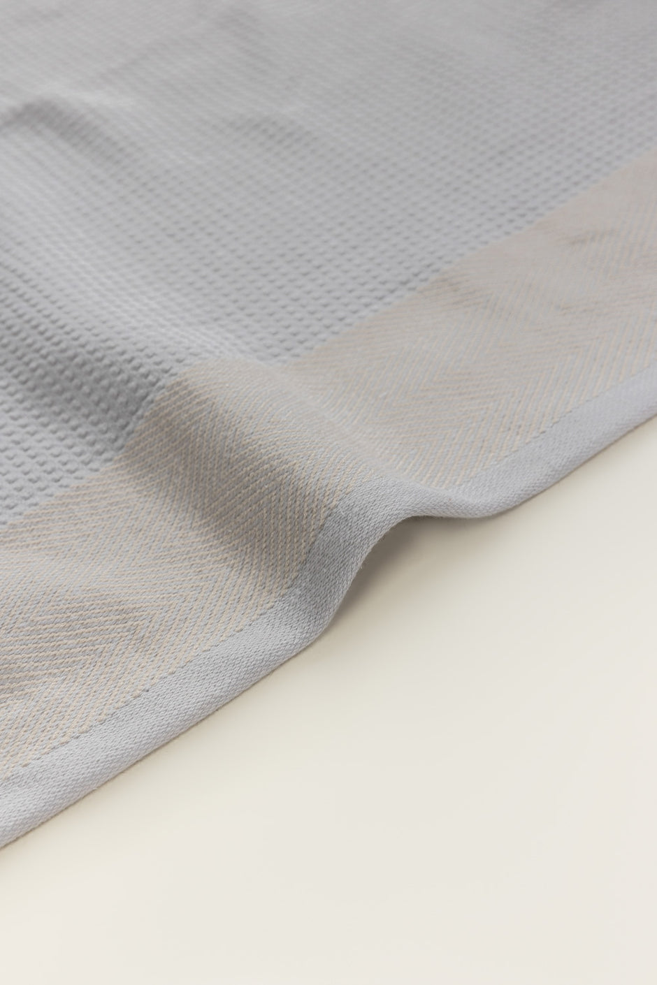 Oyster Grey Waffle Towel