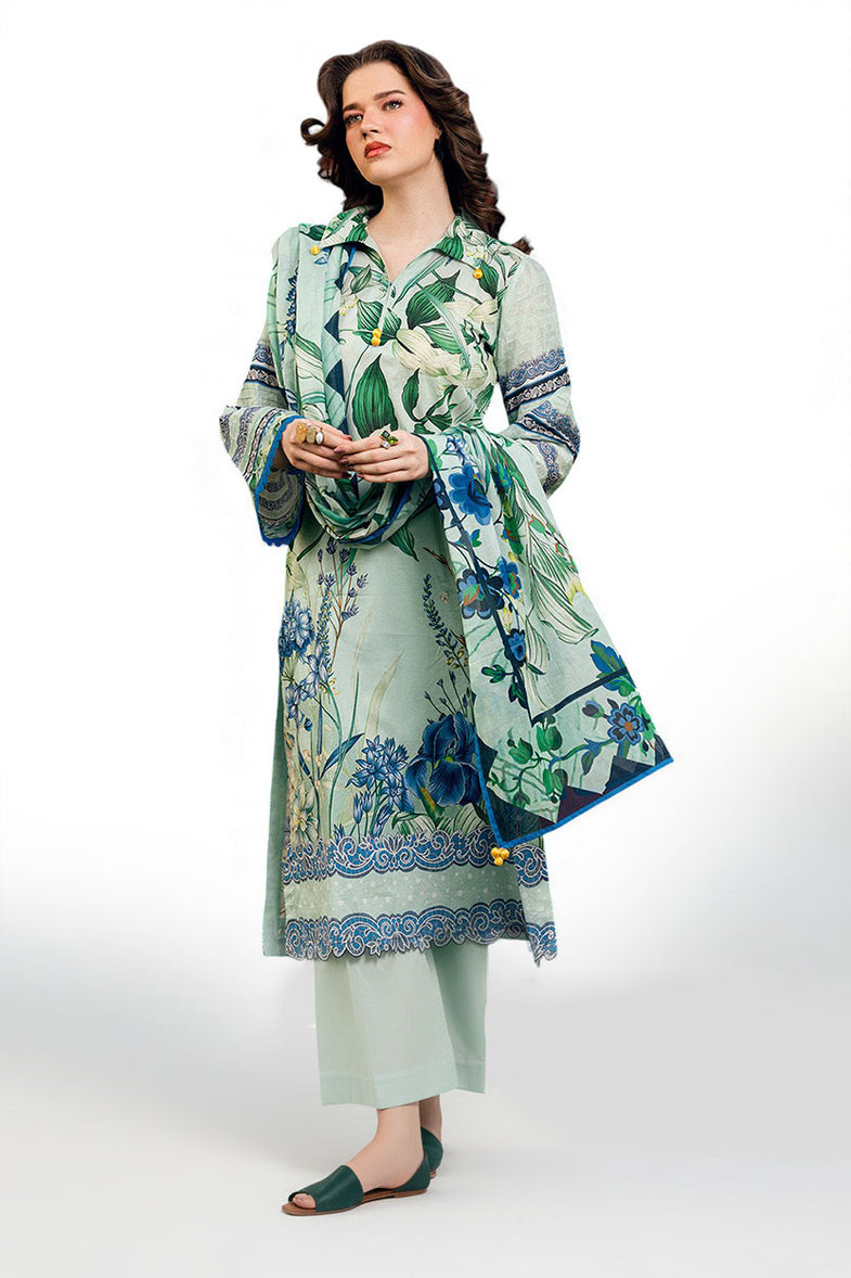 3 PIece Printed Lawn Suit
