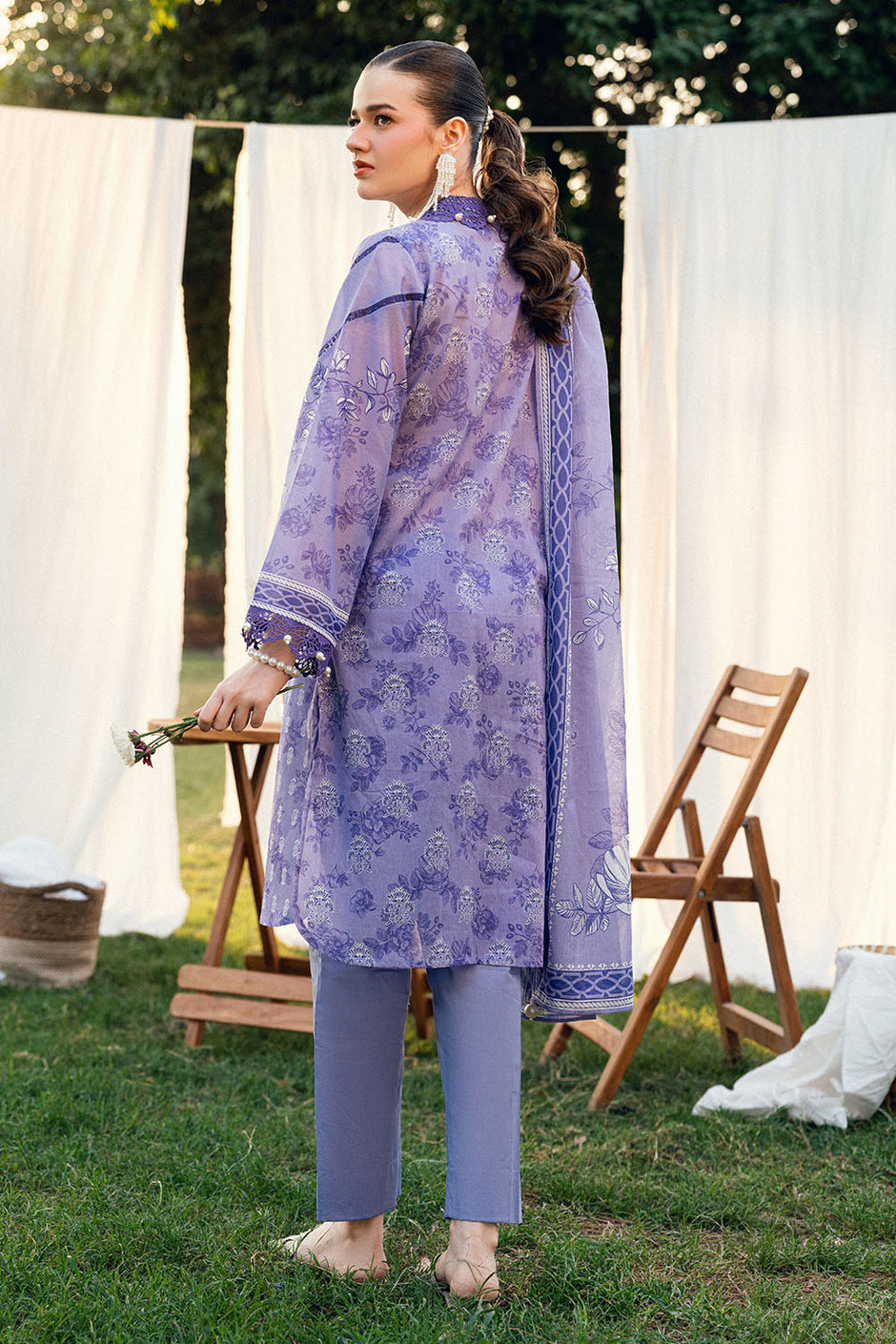 3 PIece Printed Lawn Suit