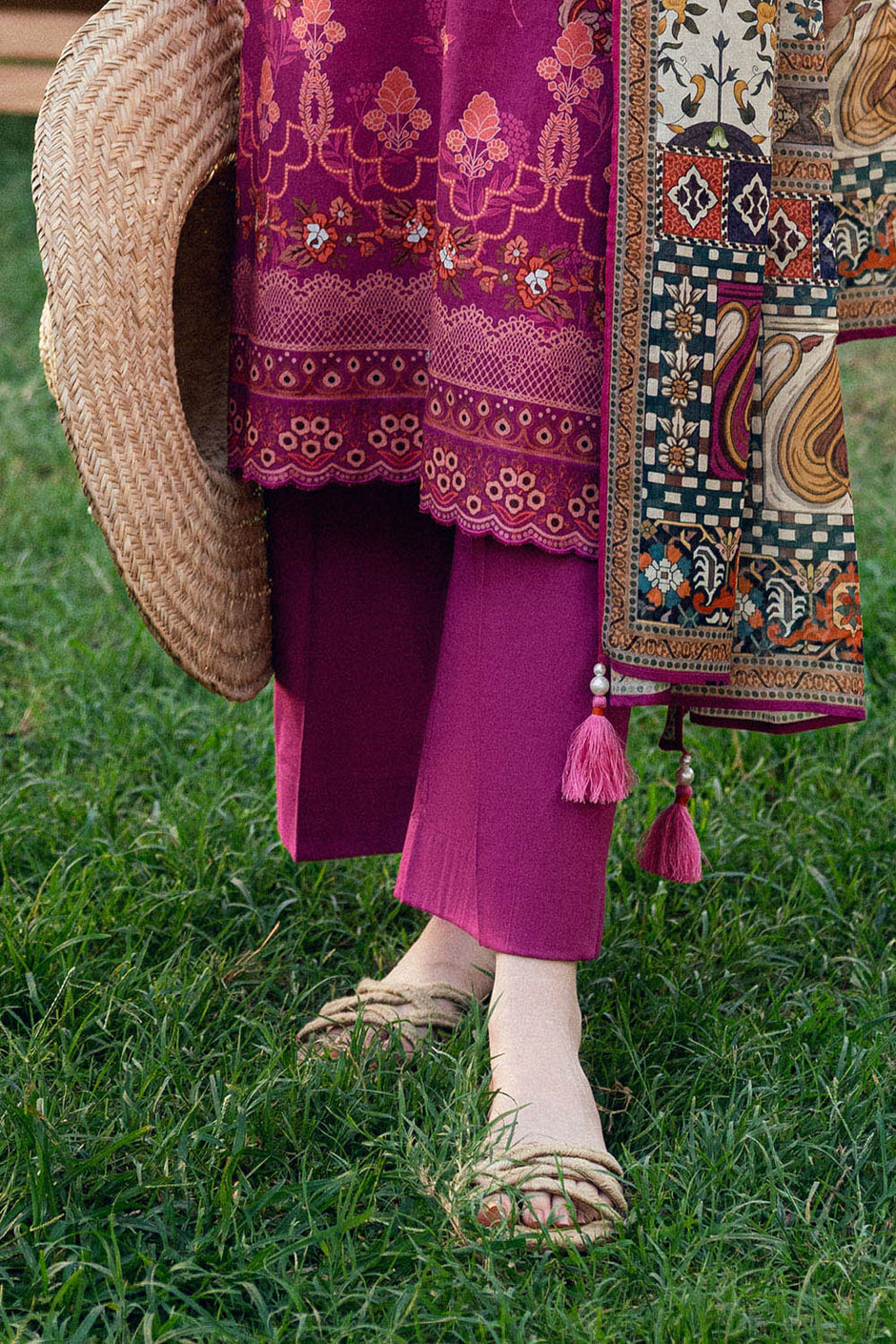 3 PIece Printed Lawn Suit