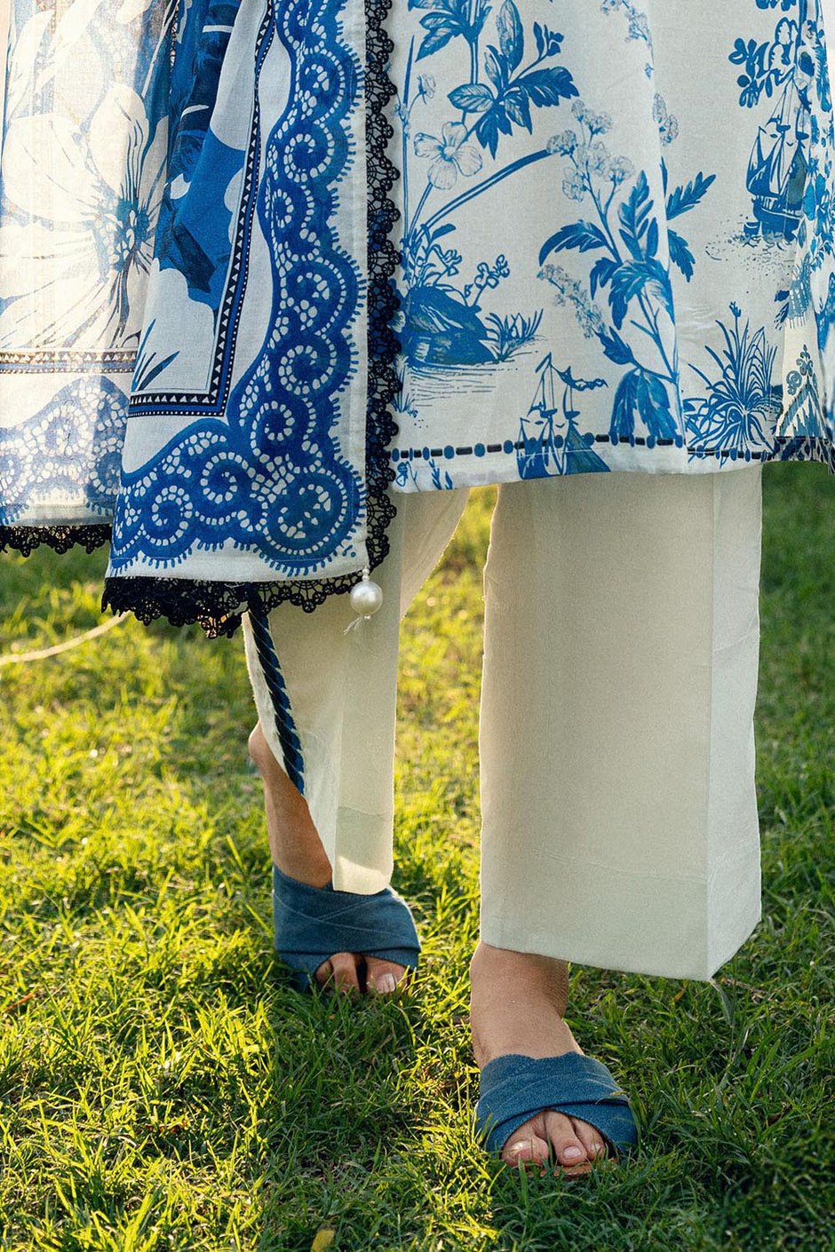 3 PIece Printed Lawn Suit