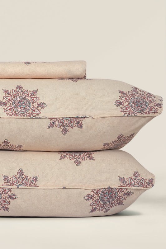 Paisley Blush T-150 Bed Sheet Set