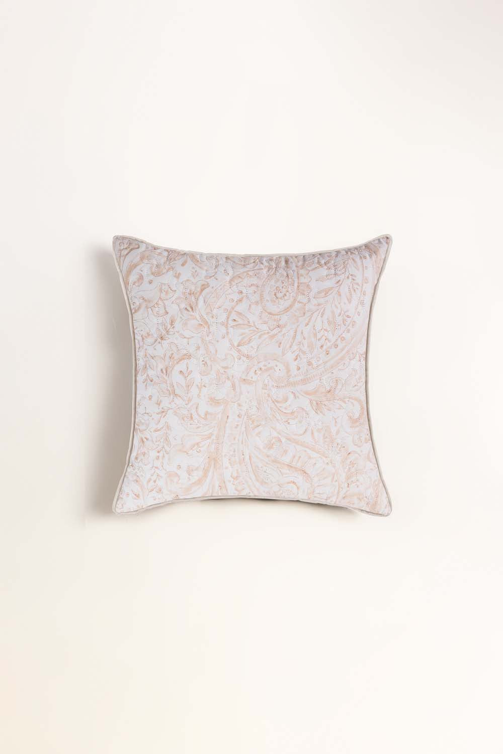 Paisley Elegance Square Cushion Cover