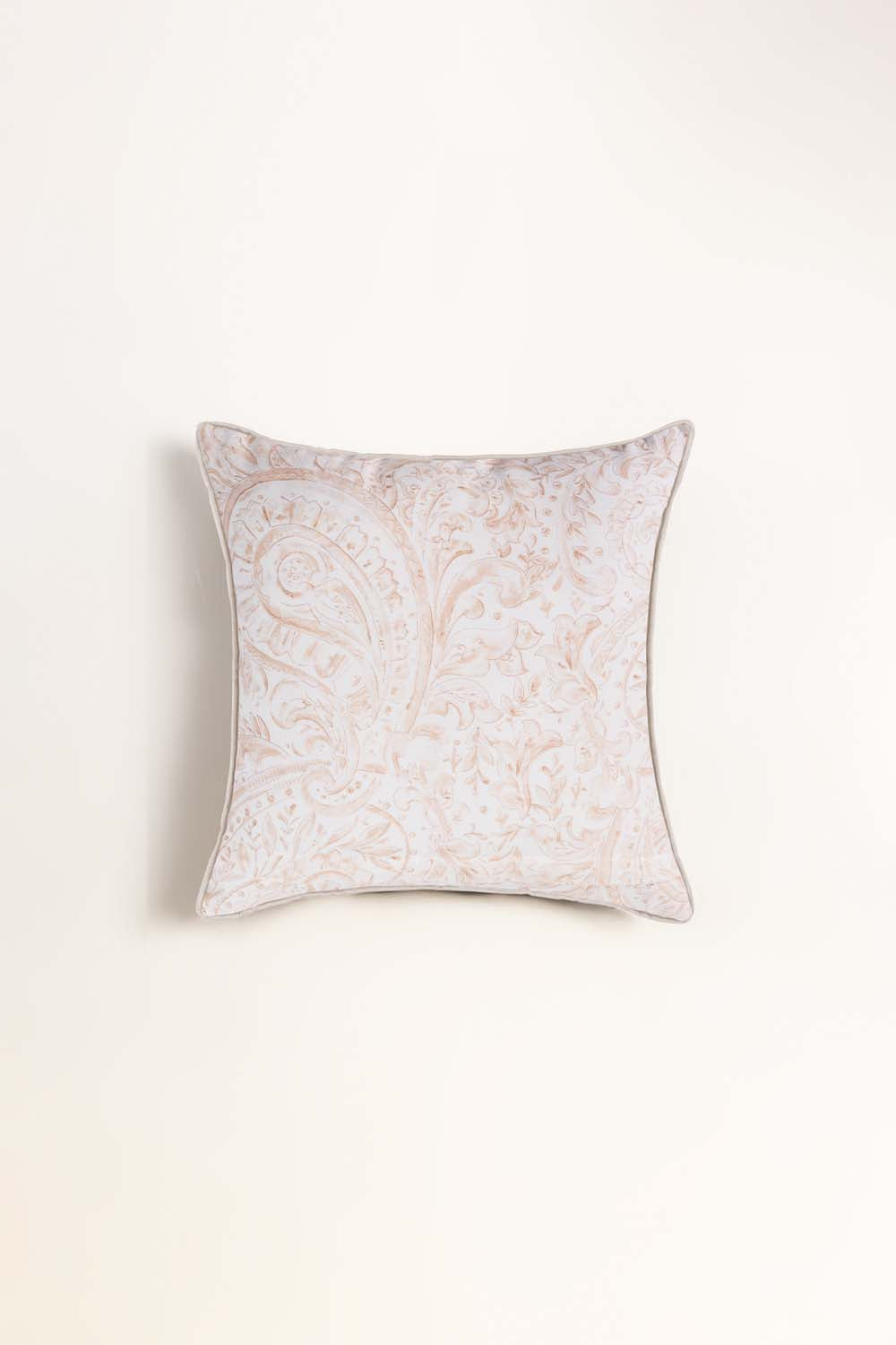 Paisley Elegance Square Cushion Cover