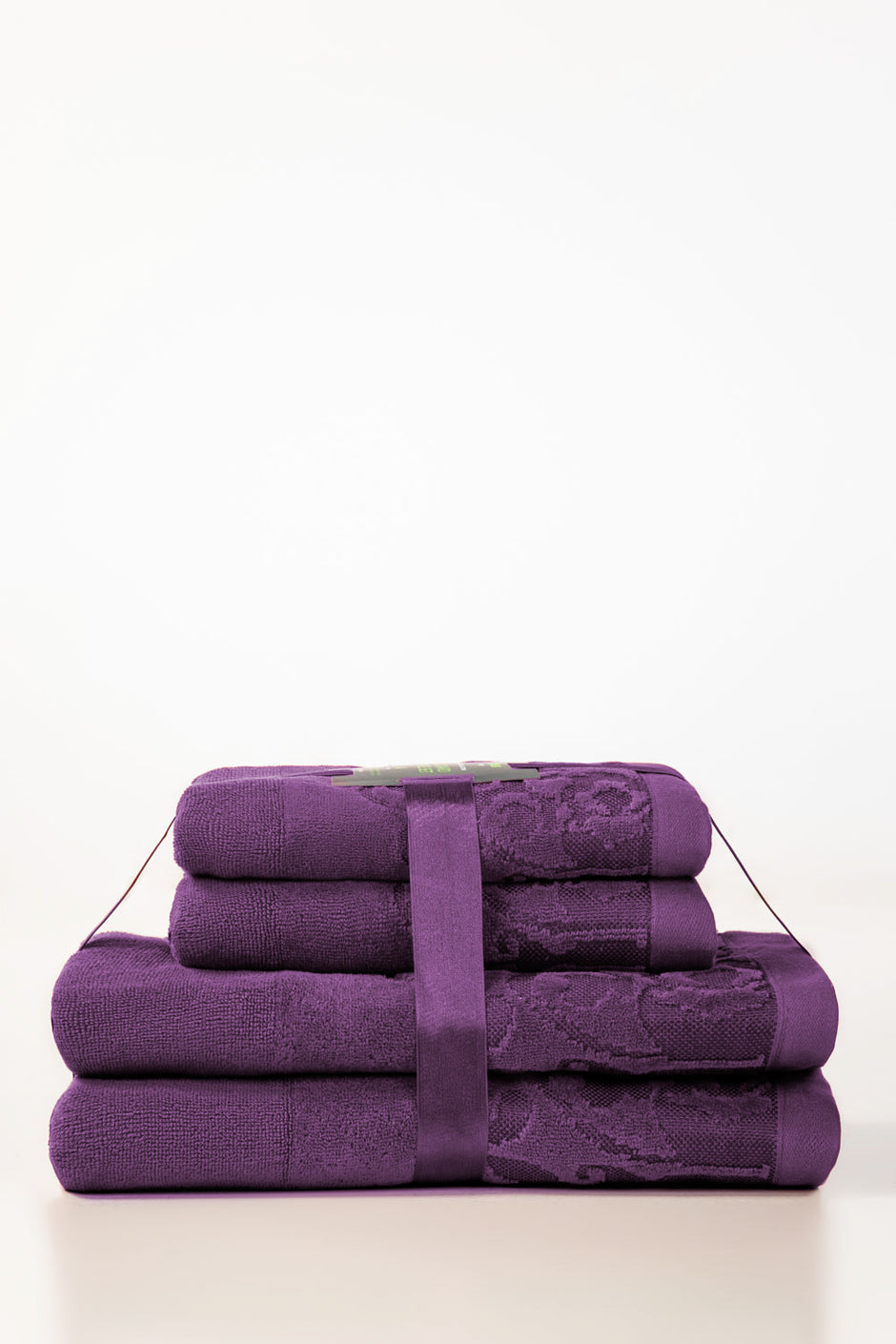 Passion Jacquard 4pcs Towel Set