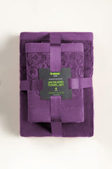 Passion Jacquard 4pcs Towel Set