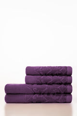 Passion Jacquard 4pcs Towel Set