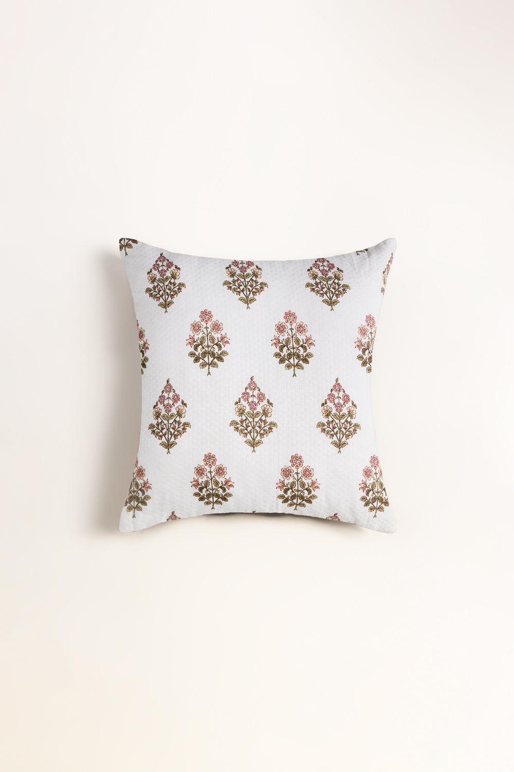 Pastel Bloom Matelasse Cushion Cover