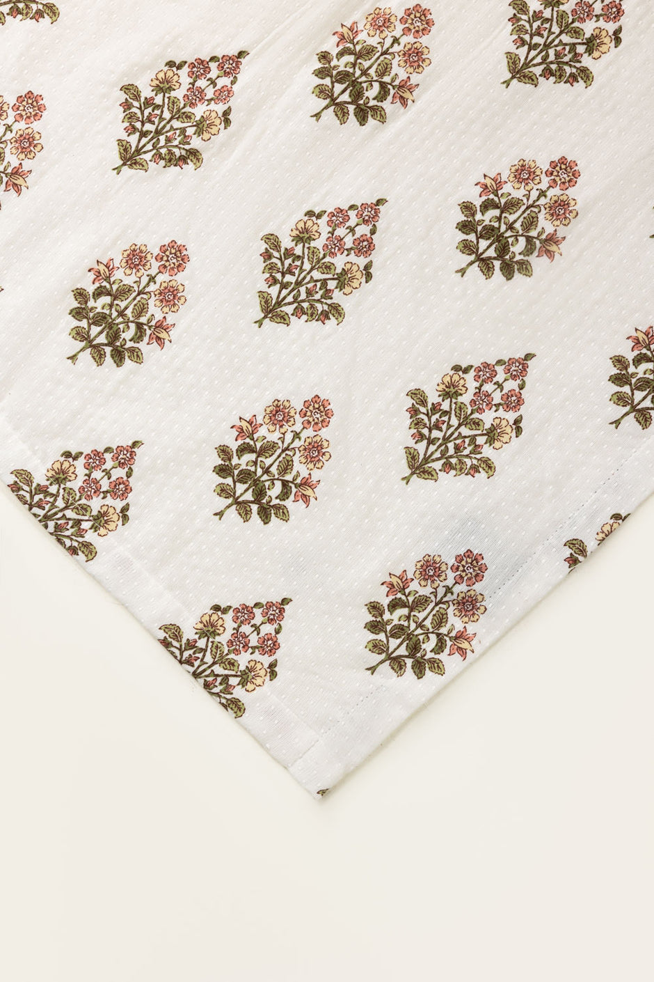 Pastel Bloom Matelasse Throw