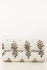 Pastel Bloom Matelasse Throw