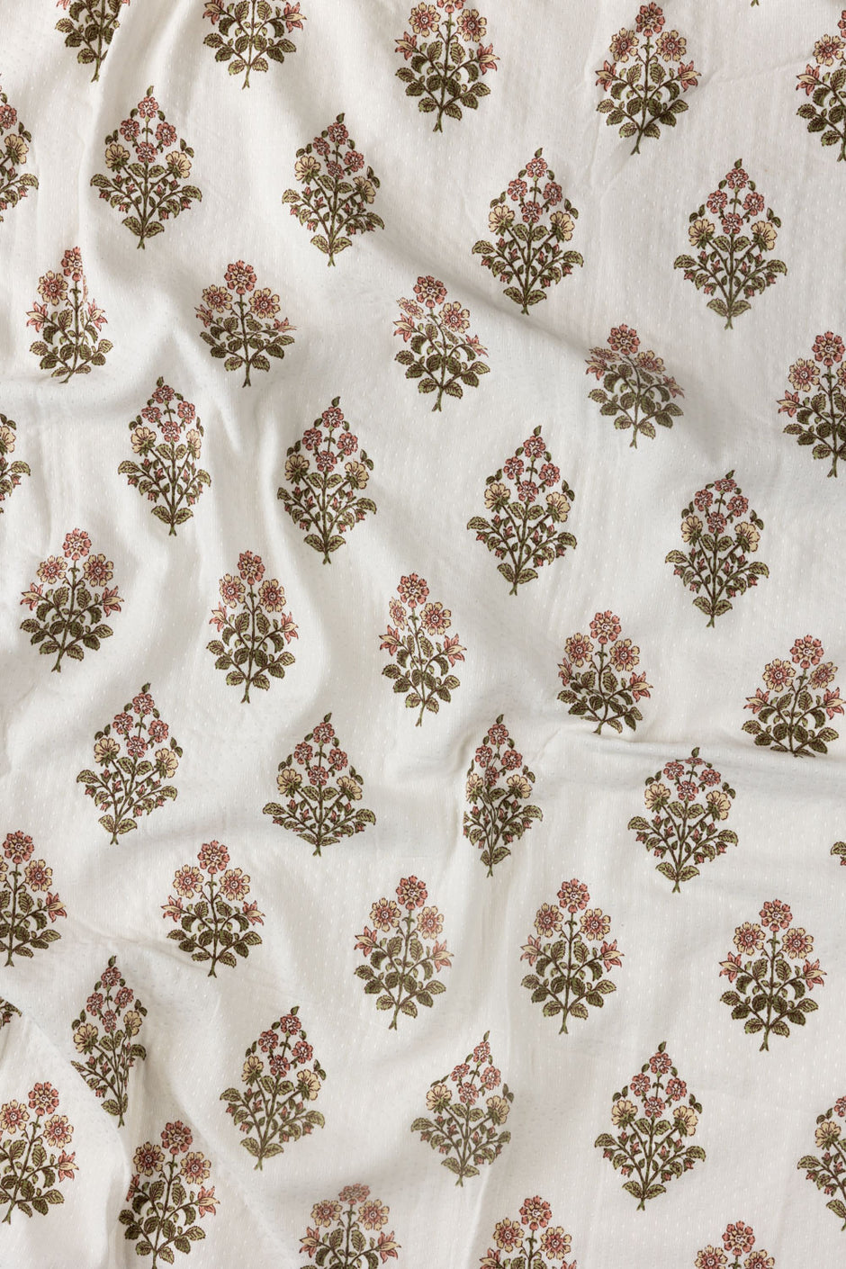Pastel Bloom Matelasse Throw