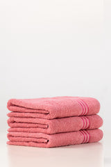 Peach Dyed Bath Towel 25