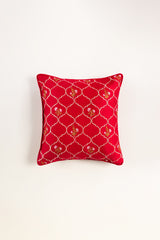 Petal Patch Embroidered Cushion Cover